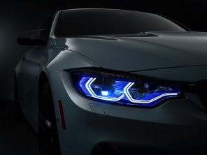 宝马M4全新概念车官图 配新型照明技术