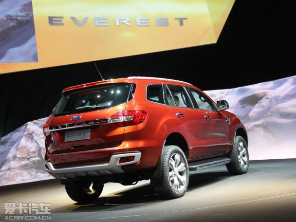 江铃福特Everest正式发布 全新七座SUV