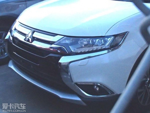 三菱新款欧蓝德外观再曝 将4月2日发布