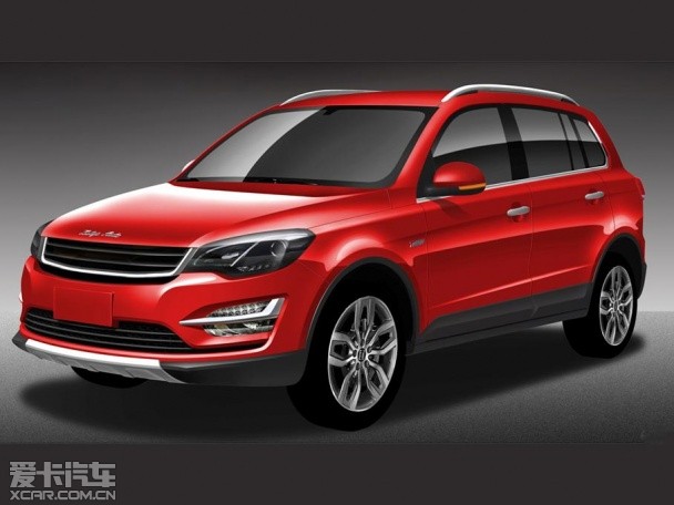 众泰全新紧凑SUV效果图 将上海车展发布