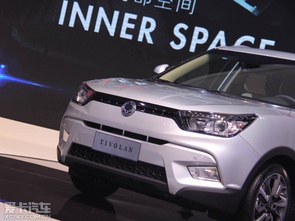 双龙小型SUV上海车展发布 定名蒂维拉