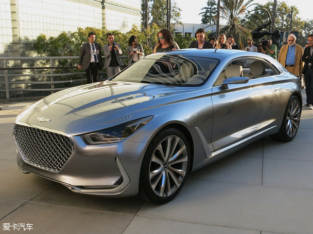 现代Vision G概念车于圆石滩车展首发