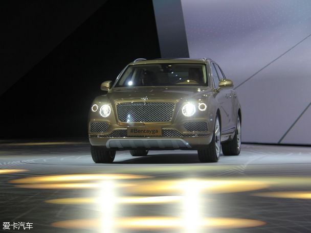 法兰克福车展：宾利Bentayga正式发布