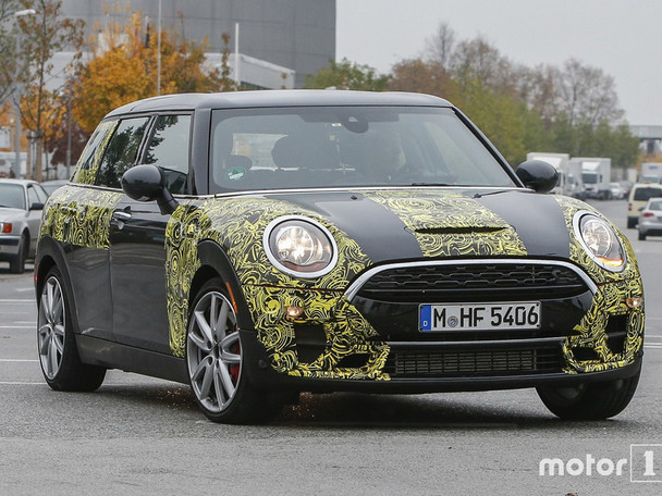全新MINI Clubman JCW谍照 明年3月发布