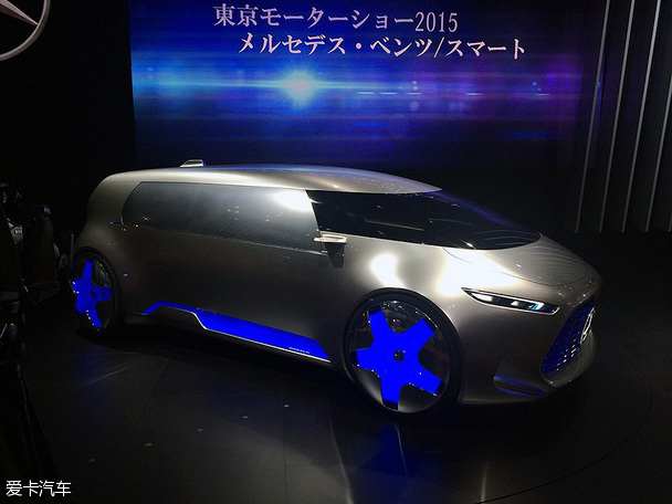 奔驰全新概念车东京车展发布 纯电驱动