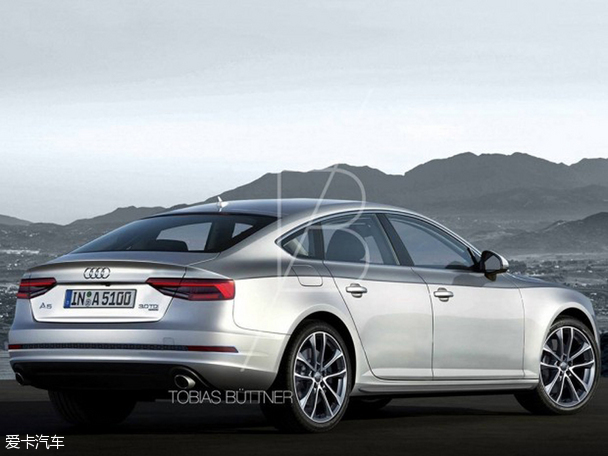 奥迪全新A5 Sportback假想图 明年推出