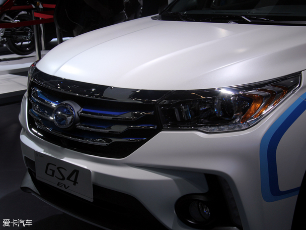 广汽传祺GS4 EV纯电动车型广州车展亮相