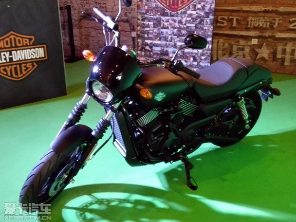 哈雷Street750实拍