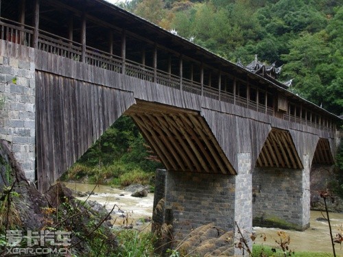 闽东北木拱廊桥建筑群地理空间响应研究