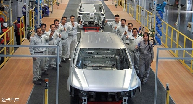 大众Tiguan长轴版白车身下线 明年亮相