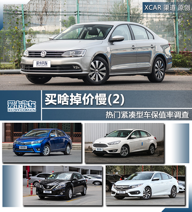 买啥掉价慢(2) 热门紧凑型车保值率调查