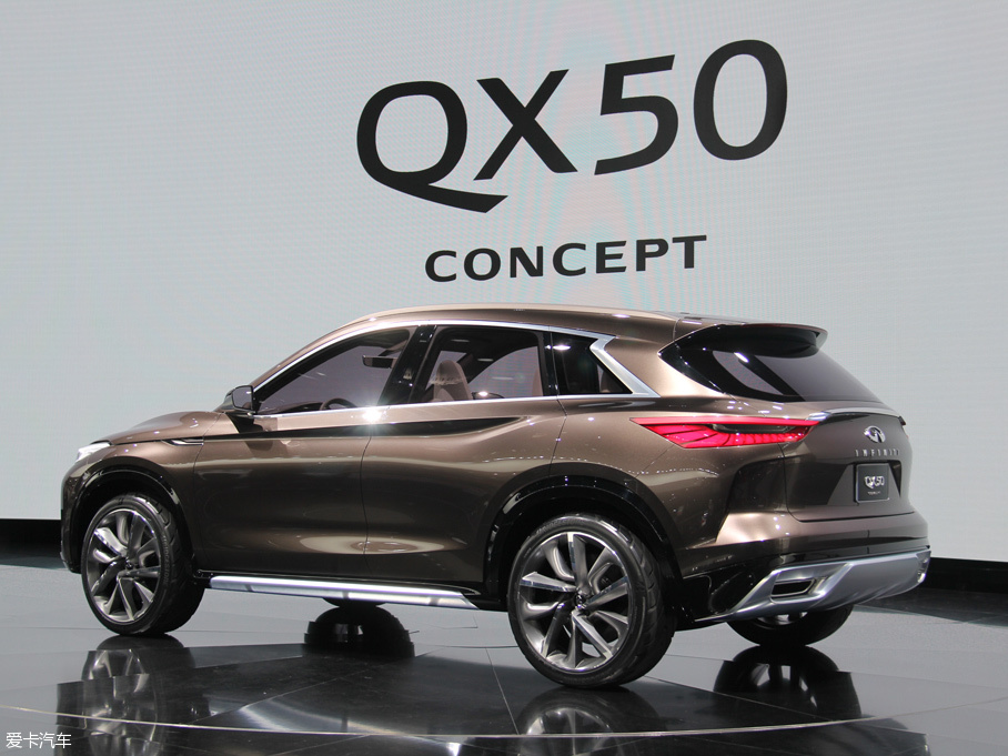 英菲尼迪全新QX50概念车北美车展发布