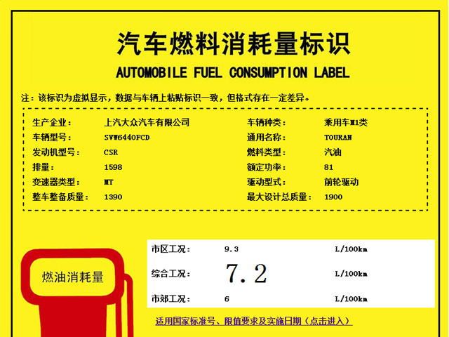 上汽大众老款途安将复活 推1.6L车型