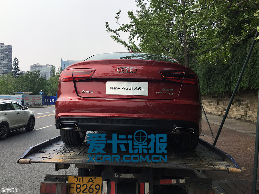 奥迪新款A6L实车曝光