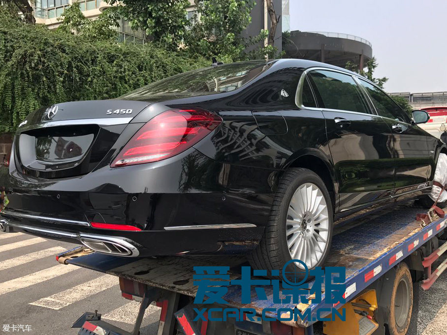 成都车展探馆：奔驰迈巴赫S450前先看