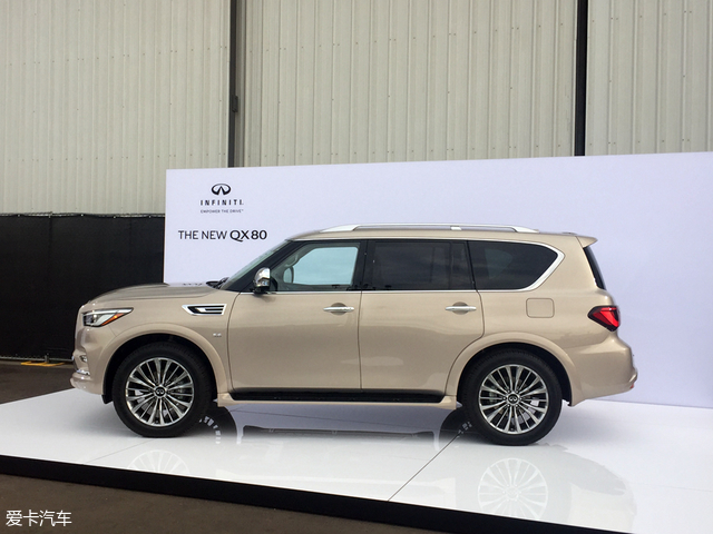 2017洛杉矶车展新款英菲尼迪qx80亮相