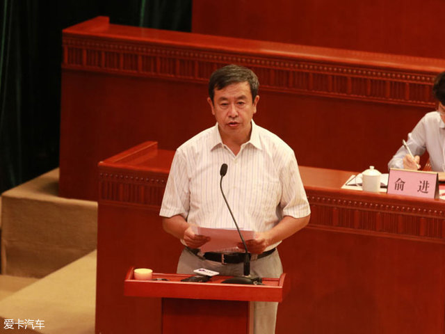 一汽-大众华南基地总经理陈大鹏发表讲话