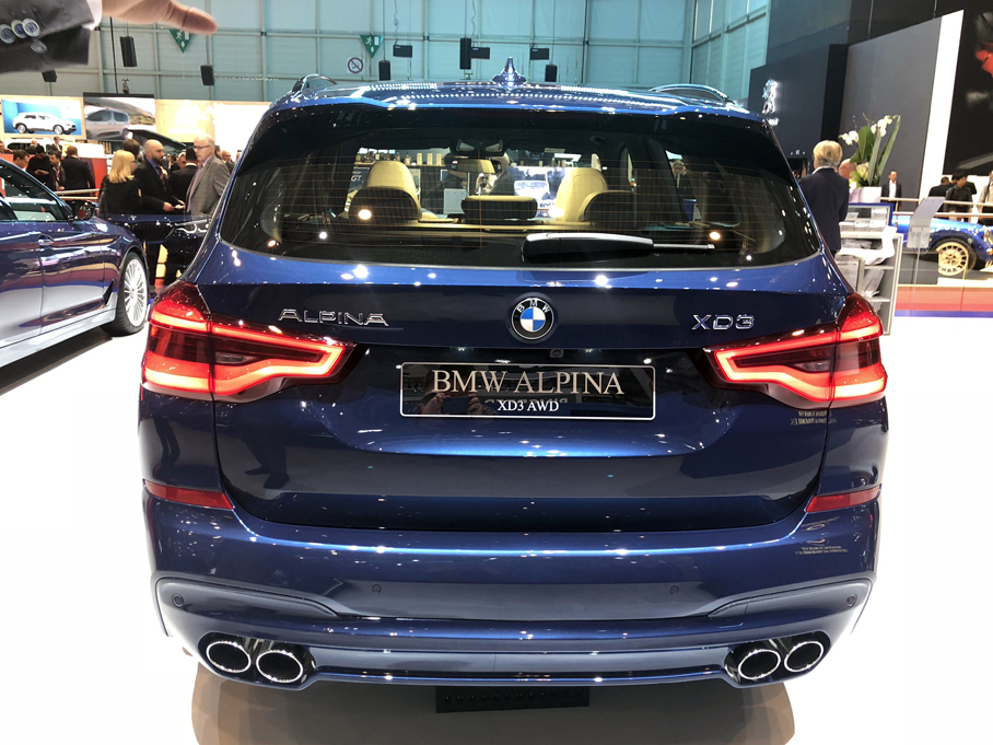 2018日内瓦车展：ALPINA XD3正式亮相