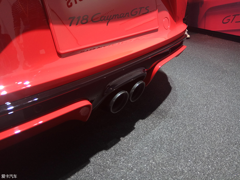 2018北京车展：保时捷718 Cayman GTS