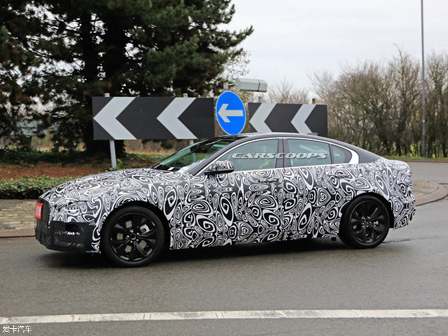 新款捷豹XE谍照曝光 将日内瓦车展发布
