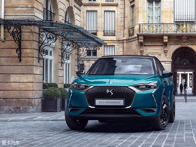 法兰西的浪漫 DS 3 Crossback官图发布
