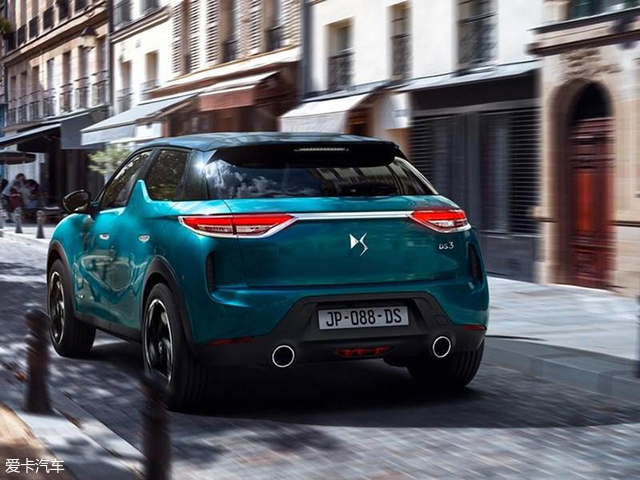 法兰西的浪漫 DS 3 Crossback官图发布