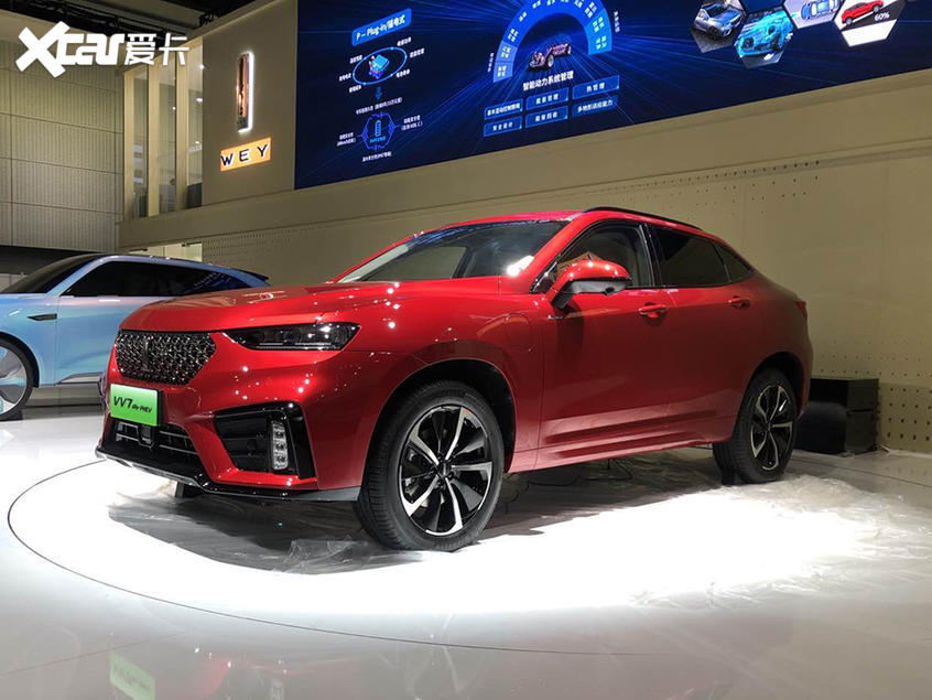 2019广州车展 WEY VV7 GT PHEV正式上市