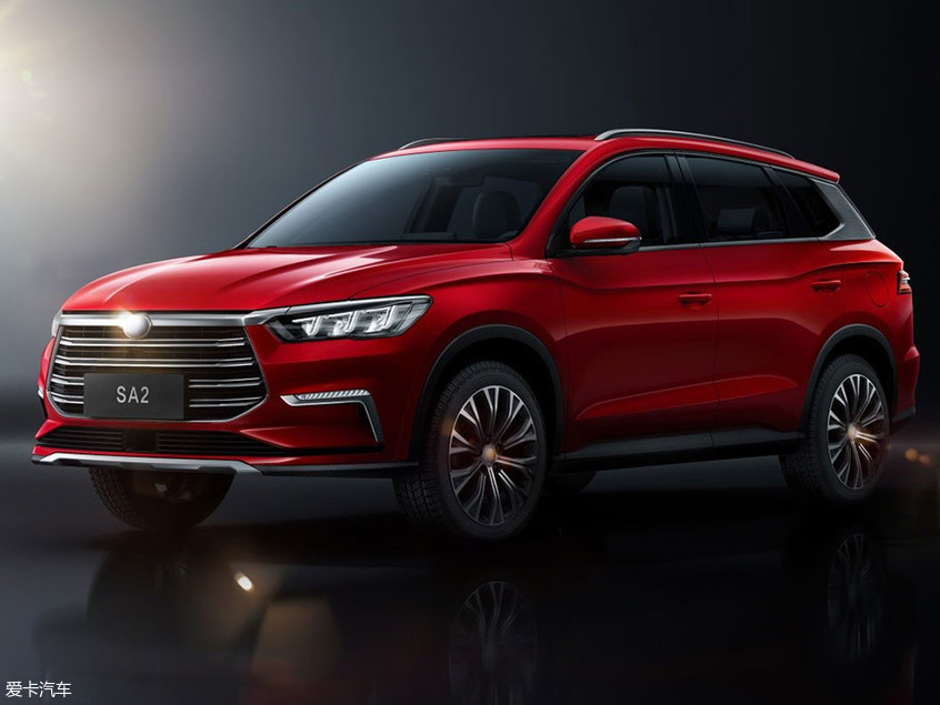 比亚迪全新SUV SA2官图发布