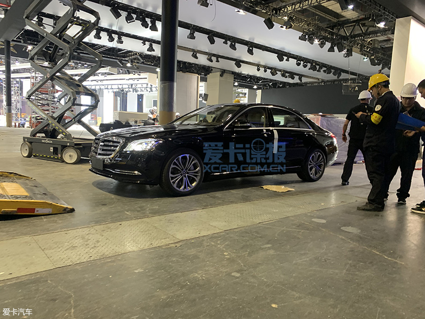2019上海车展探馆：奔驰S560eL实拍图