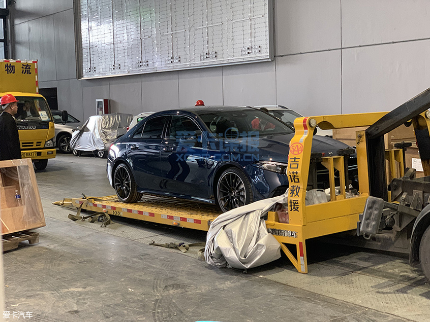 2019上海车展：AMG A35L车型实拍图曝光