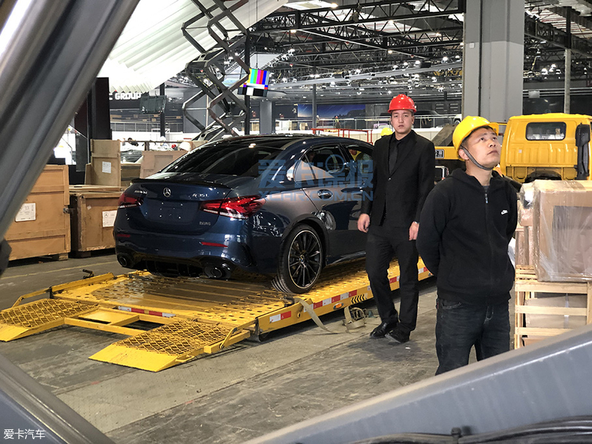 2019上海车展：AMG A35L车型实拍图曝光