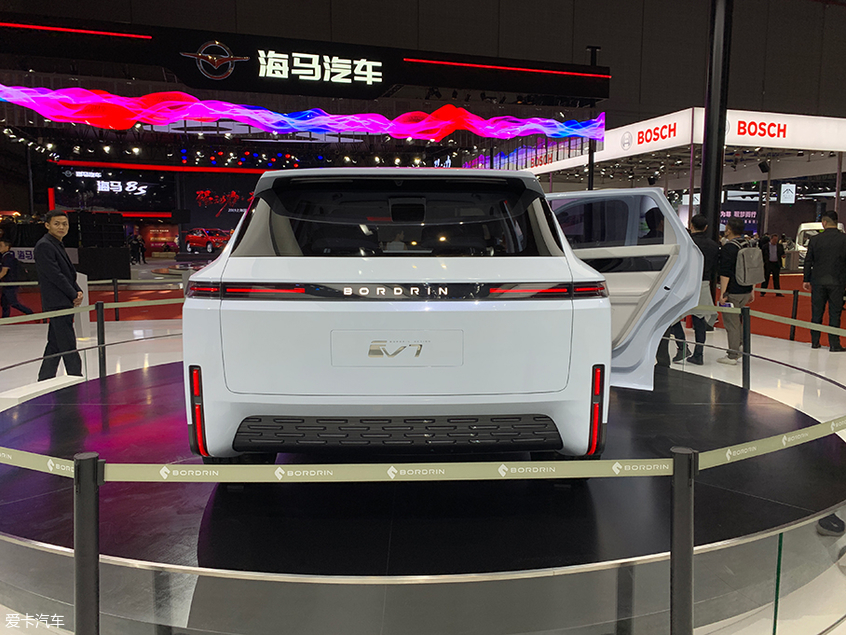 2019上海车展 博郡汽车iv6正式开启预售