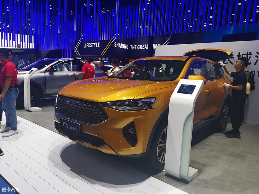 2019成都车展:2020款哈弗F7正式亮相 2019成都车展:2020款哈弗F7正式亮相