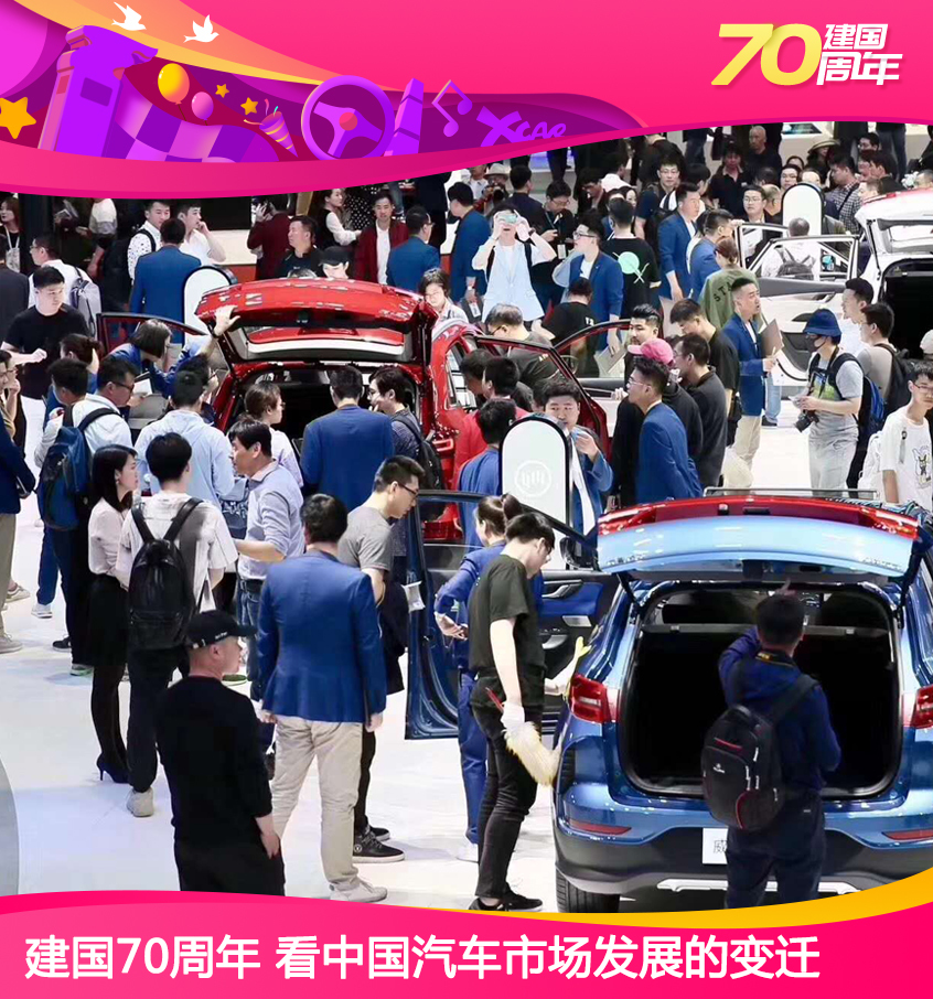 建国70周年 中国汽车市场发展的变迁