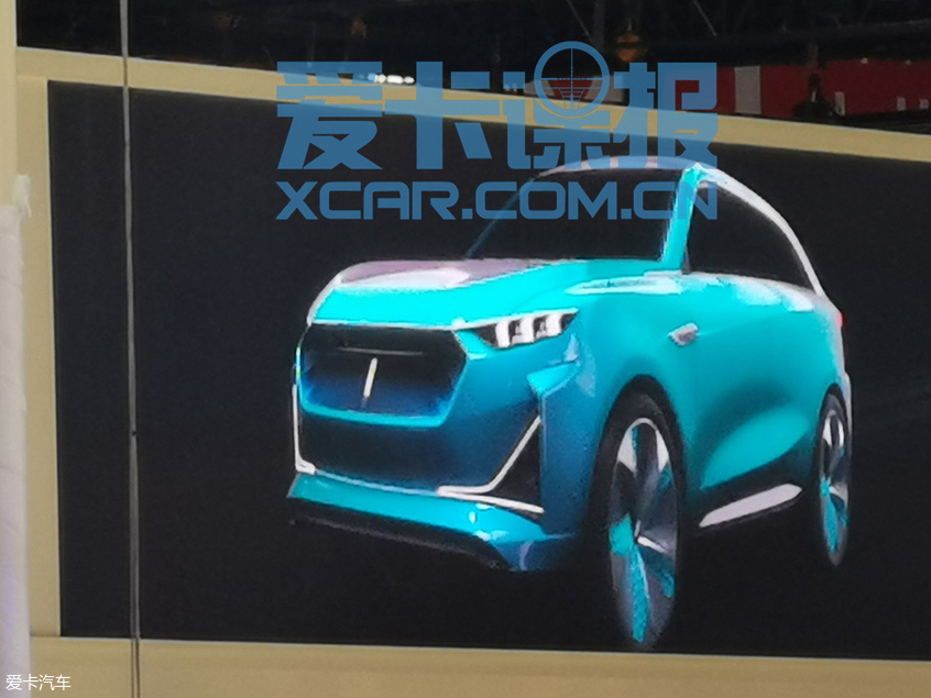 上海车展探馆：WEY全新电动概念SUV曝光