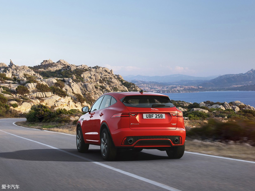 捷豹E-PACE赛旗版官图 专属设计更抢眼