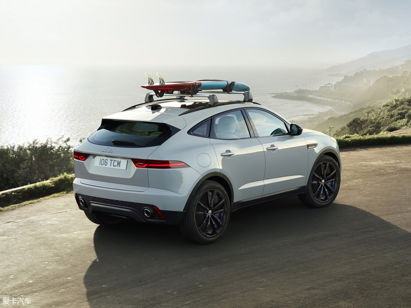 捷豹E-PACE赛旗版官图 专属设计更抢眼