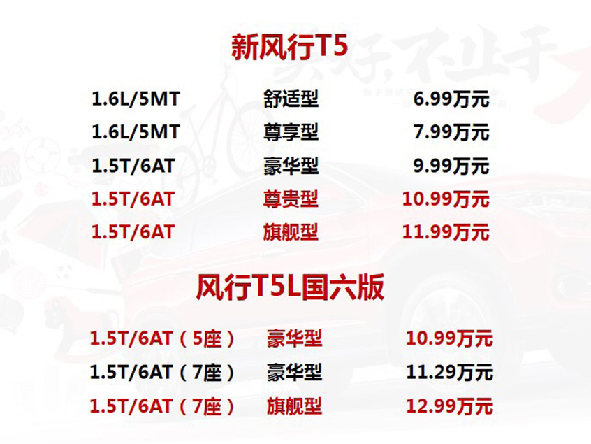 新风行T5/T5L国六版