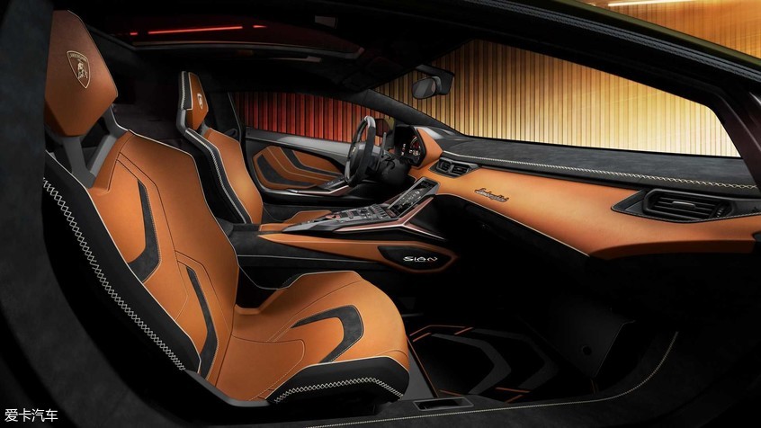 兰博基尼首款混动跑车Sián官图 9月发布 兰博基尼首款混动跑车Sián官图 9月发布