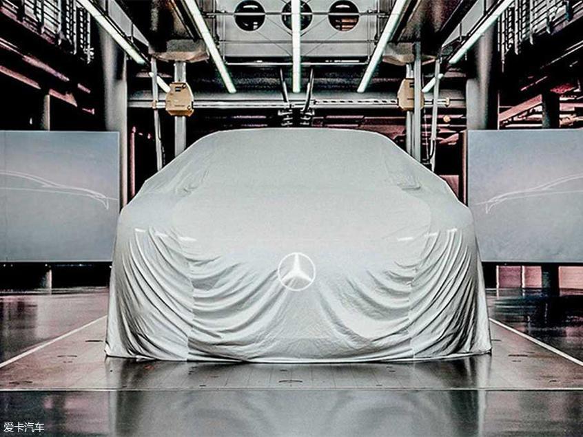 奔驰EQ系列S级预告图 法兰克福车展发布