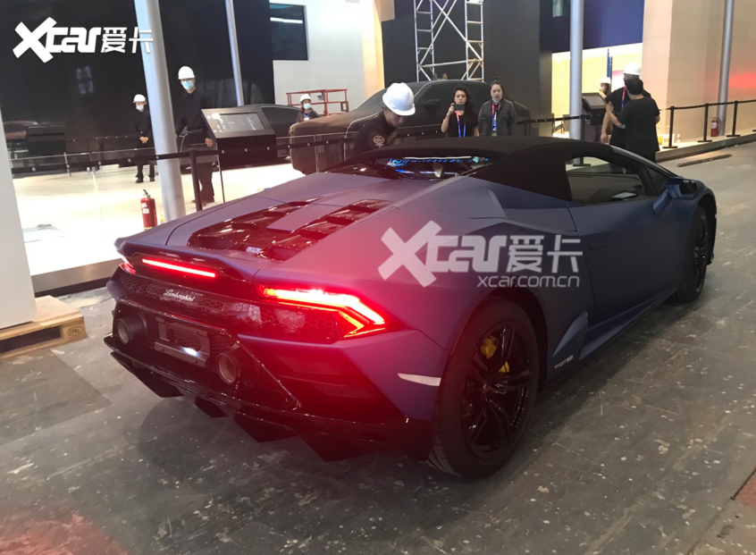 北京车展 兰博Huracán EVO后驱敞篷版