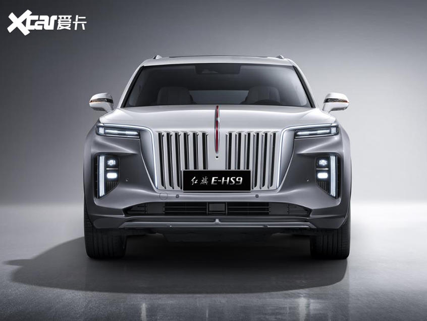 红旗E-HS9官图发布定位纯电动大型SUV