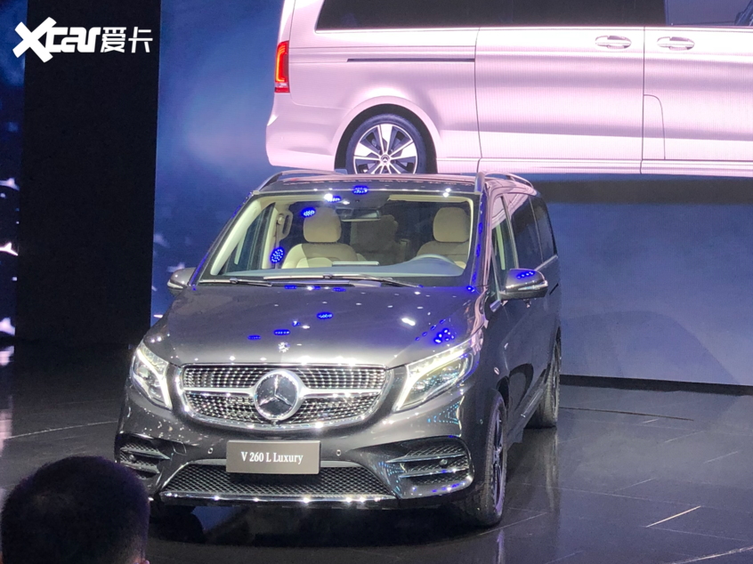 北京车展 梅赛德斯-奔驰 新款V级上市