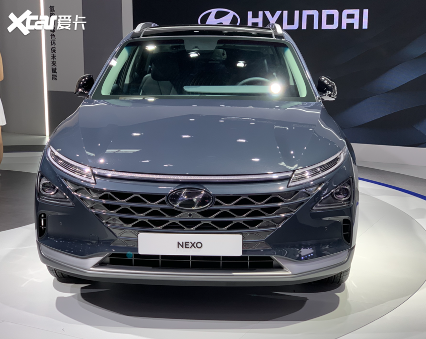 北京国际车展 现代氢燃料电车NEXO亮相