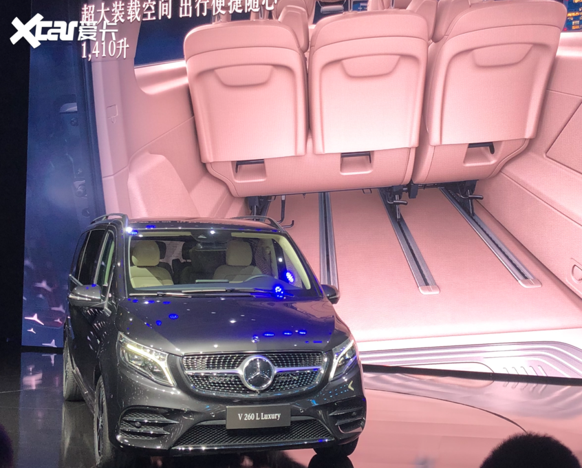 北京车展 梅赛德斯-奔驰 新款V级上市