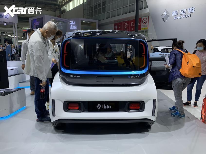 北京车展 新宝骏E300小Biu汽车发布亮相