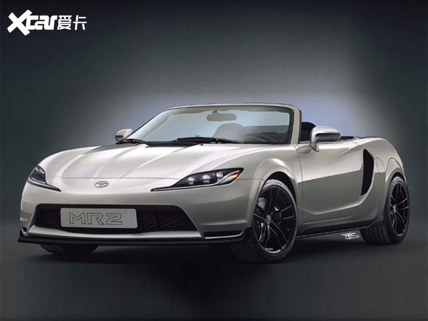 丰田全新mr2渲染图日系双门敞篷跑车