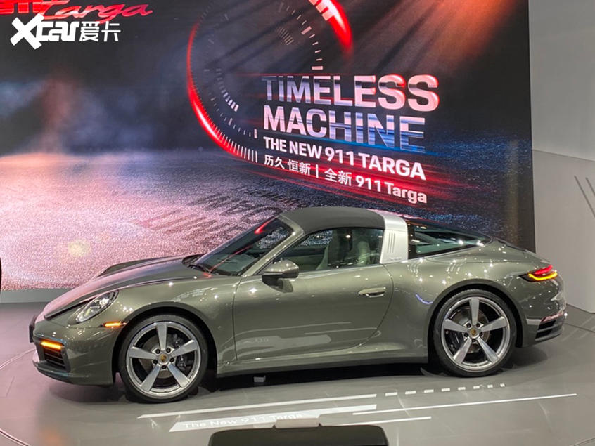 粤港澳大湾区车展全新保时捷911 Targa