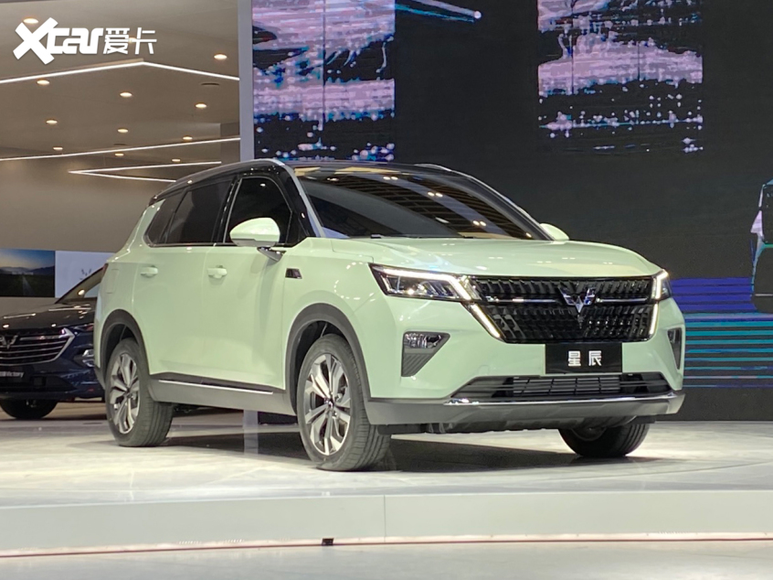 上海车展：五菱首款银标SUV-星辰亮相