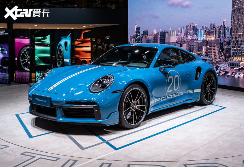 2021上海车展 保时捷911 Turbo S纪念版